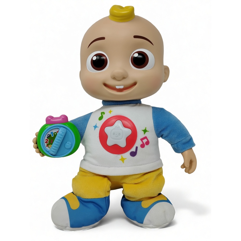 Cocomelon JJ Interactive Electronic Musical Plush Toy Discover N Play 14 inch